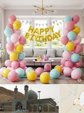 بادکنک آرایی در شهرضا