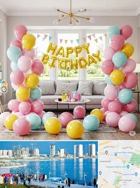 بادکنک آرایی در چیتگر 