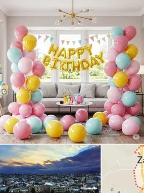 بادکنک آرایی در زاهدان