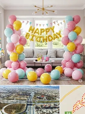 بادکنک آرایی در اراک