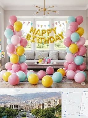 بادکنک آرایی در خانی آباد 