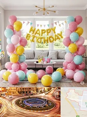 بادکنک آرایی در بهارستان