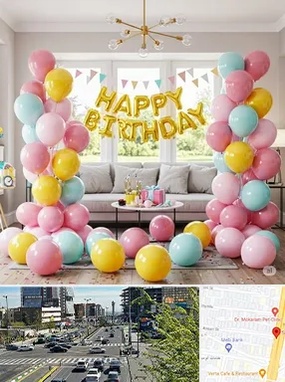 بادکنک آرایی در ستاری 