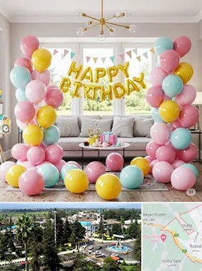 بادکنک آرایی در رودسر