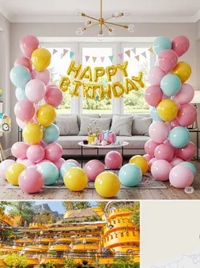 بادکنک آرایی در دربند 