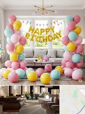 بادکنک آرایی در چهاردانگه