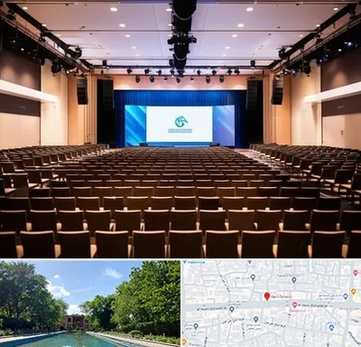 سالن همایش در هشت بهشت اصفهان 