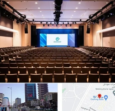 سالن همایش در چهارراه طالقانی کرج 