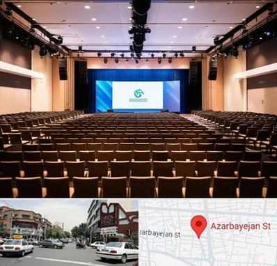 سالن همایش در خیابان آذربایجان 
