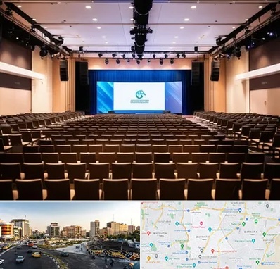 سالن همایش در منطقه 7 تهران 