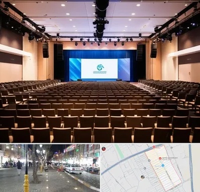 سالن همایش در باغ فیض اسلامشهر 