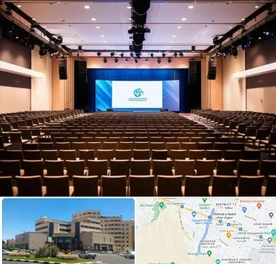 سالن همایش در صیاد شیرازی مشهد 