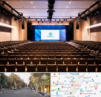 سالن همایش در شریعتی 