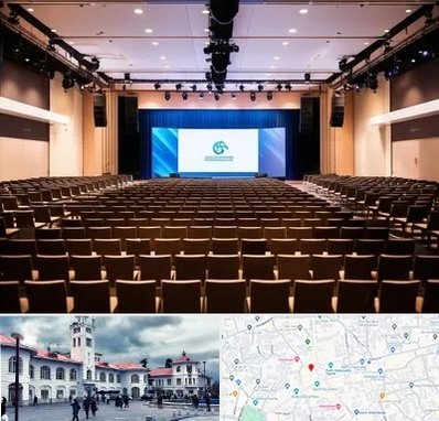 سالن همایش در میدان شهرداری رشت 