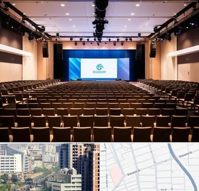 سالن همایش در خیابان بهشتی 