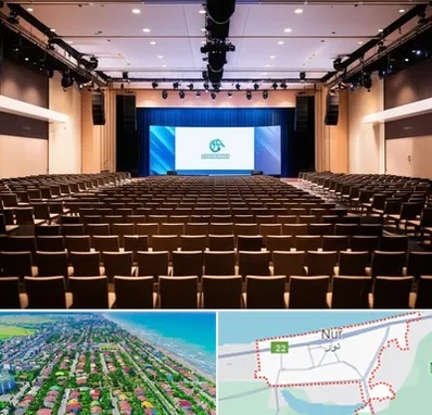 سالن همایش در نور