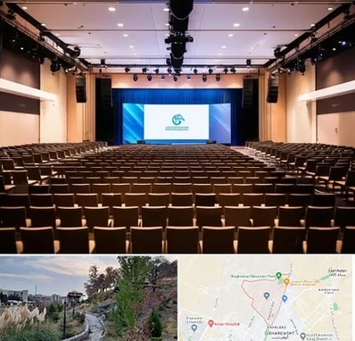 سالن همایش در باغستان کرج 