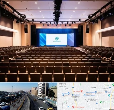 سالن همایش در پیروزی 