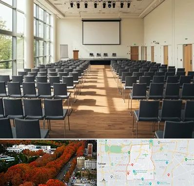 سالن سمینار در منطقه 6 تهران 