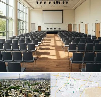 سالن سمینار در منطقه 8 تهران 