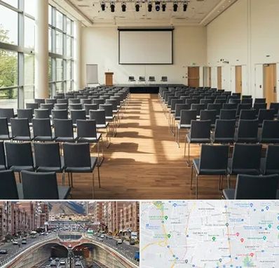 سالن سمینار در منطقه 10 تهران 