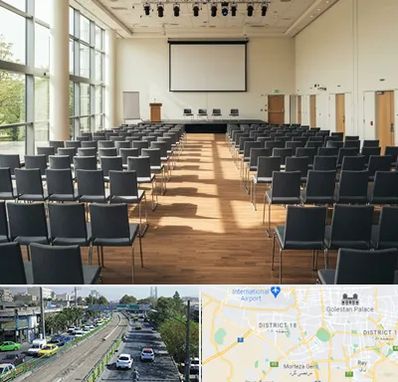 سالن سمینار در جنوب تهران 