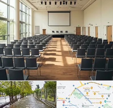 سالن سمینار در خیابان ارم شیراز 