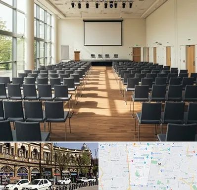 سالن سمینار در منطقه 11 تهران 