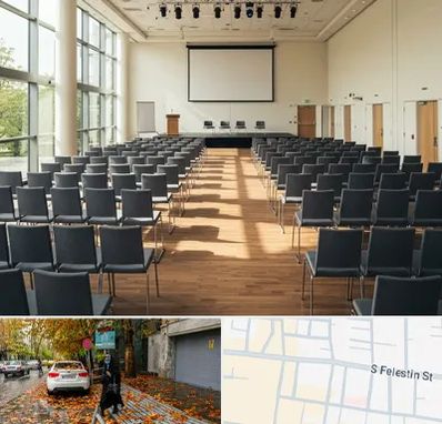 سالن سمینار در خیابان فلسطین 