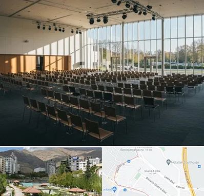 سالن کنفرانس در شهر زیبا