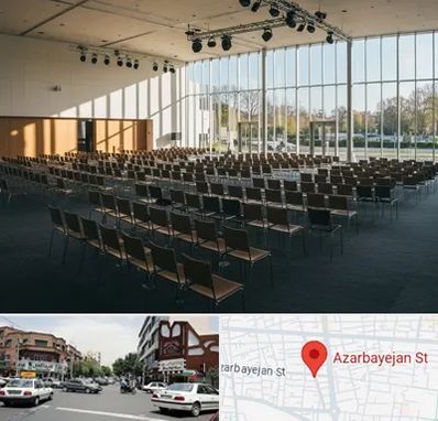 سالن کنفرانس در خیابان آذربایجان