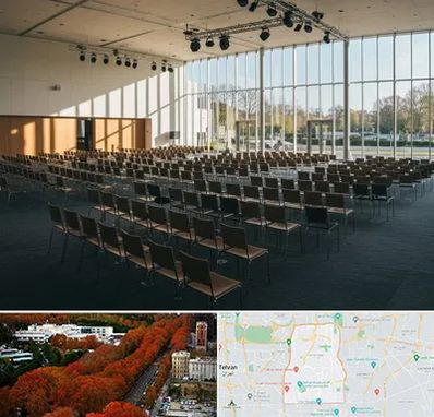 سالن کنفرانس در منطقه 6 تهران