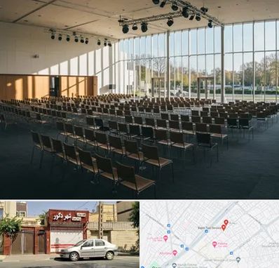 سالن کنفرانس در باجک قم