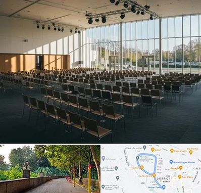 سالن کنفرانس در فلکه گاز رشت