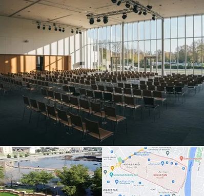 سالن کنفرانس در گلستان اهواز