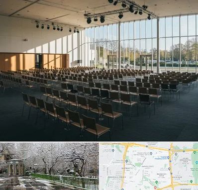 سالن کنفرانس در باغ فیض