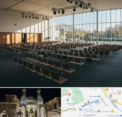 سالن کنفرانس در زرگری شیراز