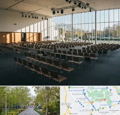 سالن کنفرانس در قدوسی غربی شیراز