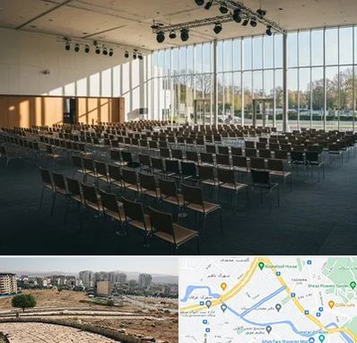 سالن کنفرانس در کوی وحدت شیراز