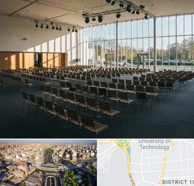 سالن کنفرانس در استاد معین