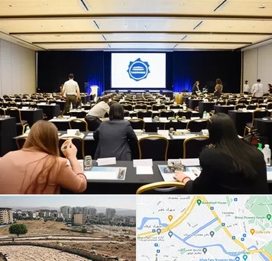 برگزار کننده همایش در کوی وحدت شیراز 