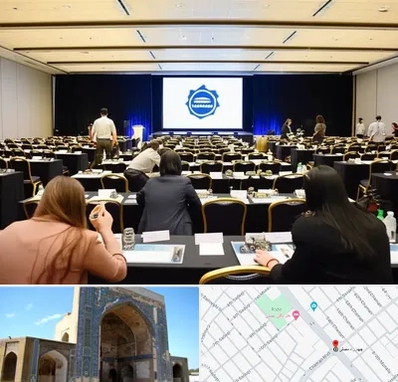 برگزار کننده همایش در مصلی مشهد 