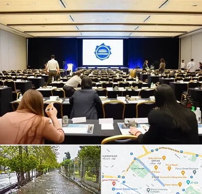 برگزار کننده همایش در خیابان ارم شیراز 