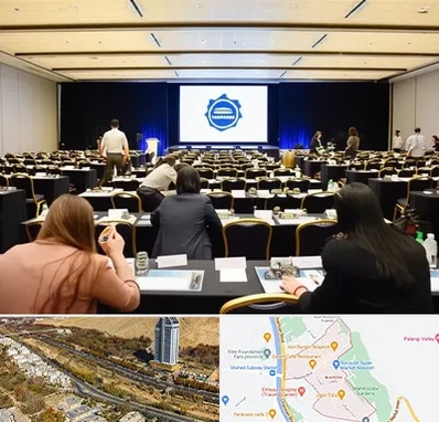 برگزار کننده همایش در خیابان نیایش شیراز 