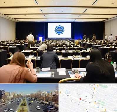 برگزار کننده همایش در بلوار معلم مشهد 