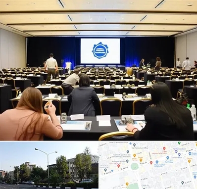 برگزار کننده همایش در میدان کاج 