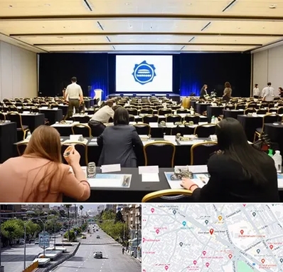 برگزار کننده همایش در خیابان زند شیراز