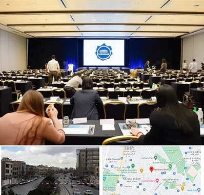 برگزار کننده همایش در بلوار فردوسی مشهد 