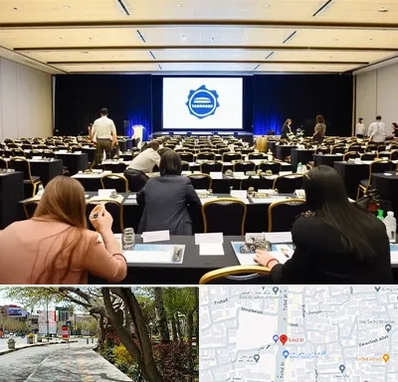 برگزار کننده همایش در خیابان توحید اصفهان 