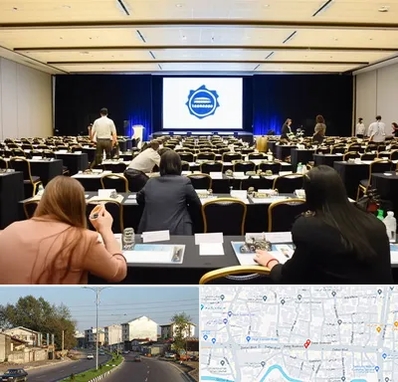 برگزار کننده همایش در ضیابری رشت 